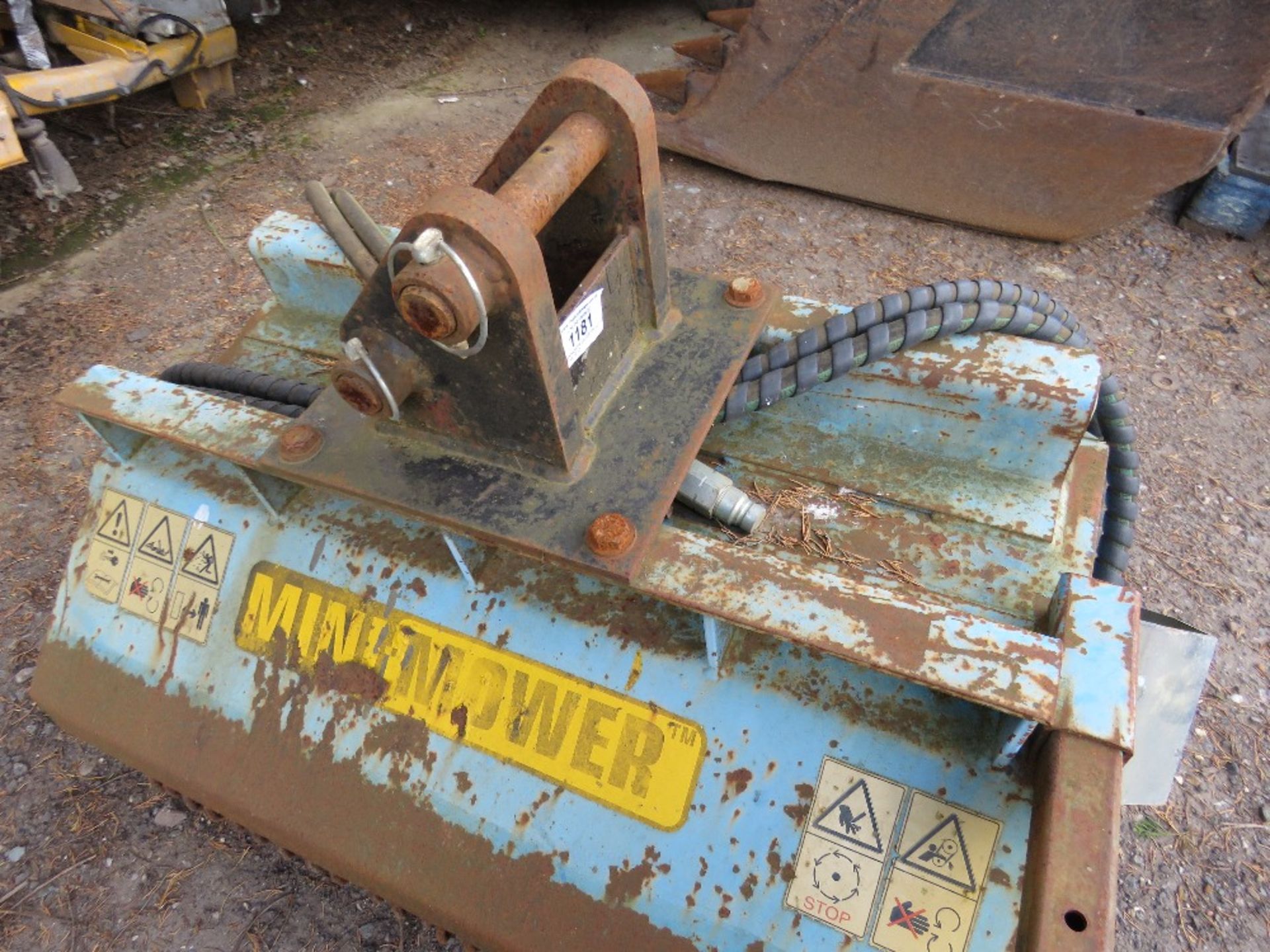 MINIMOWER EXCAVATOR MOUNTED FLAIL HEAD. - Image 2 of 5