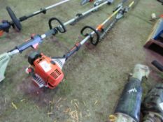 STIHL ENGINED LONG REACH HEDGE CUTTER.