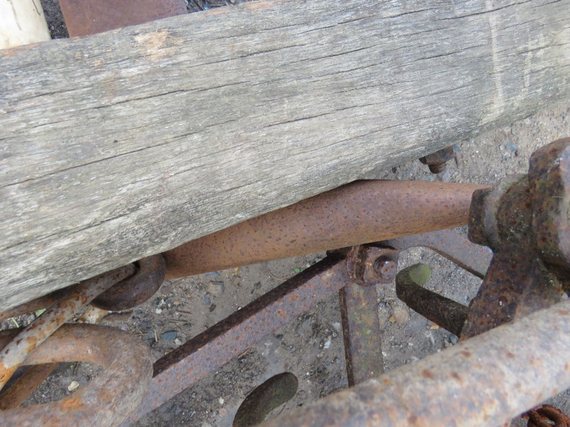 SINGLE LEG TRACTOR MOUNTED MOLE PLOUGH. DIRECT FROM DEPOT CLOSURE. - Image 4 of 4