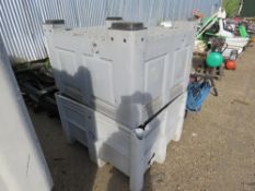 3 X STORAGE STILLAGE BINS.