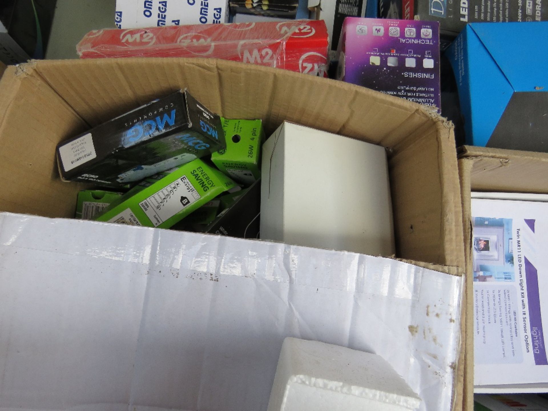 GRP BOX OF ELECTRICAL LIGHTING ETC. - Image 6 of 10