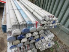 2 X BUNDLES OF 20NO (40NO TOTAL) 6FT TOWER SCAFFOLD POLES. BOSS TYPE.