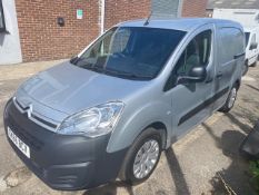 CITROEN BERLINGO PANEL VAN REG:CK66 BCV. TESTED TILL 29.09.20. 1.6LITRE. 7" SCREEN ON DASH. AIR CON.