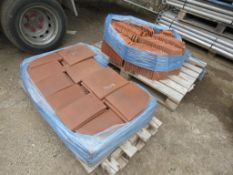 2 X PALLETS OF FACING CLAY TILES.