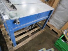 240 VOLT STRAPPING TABLE.