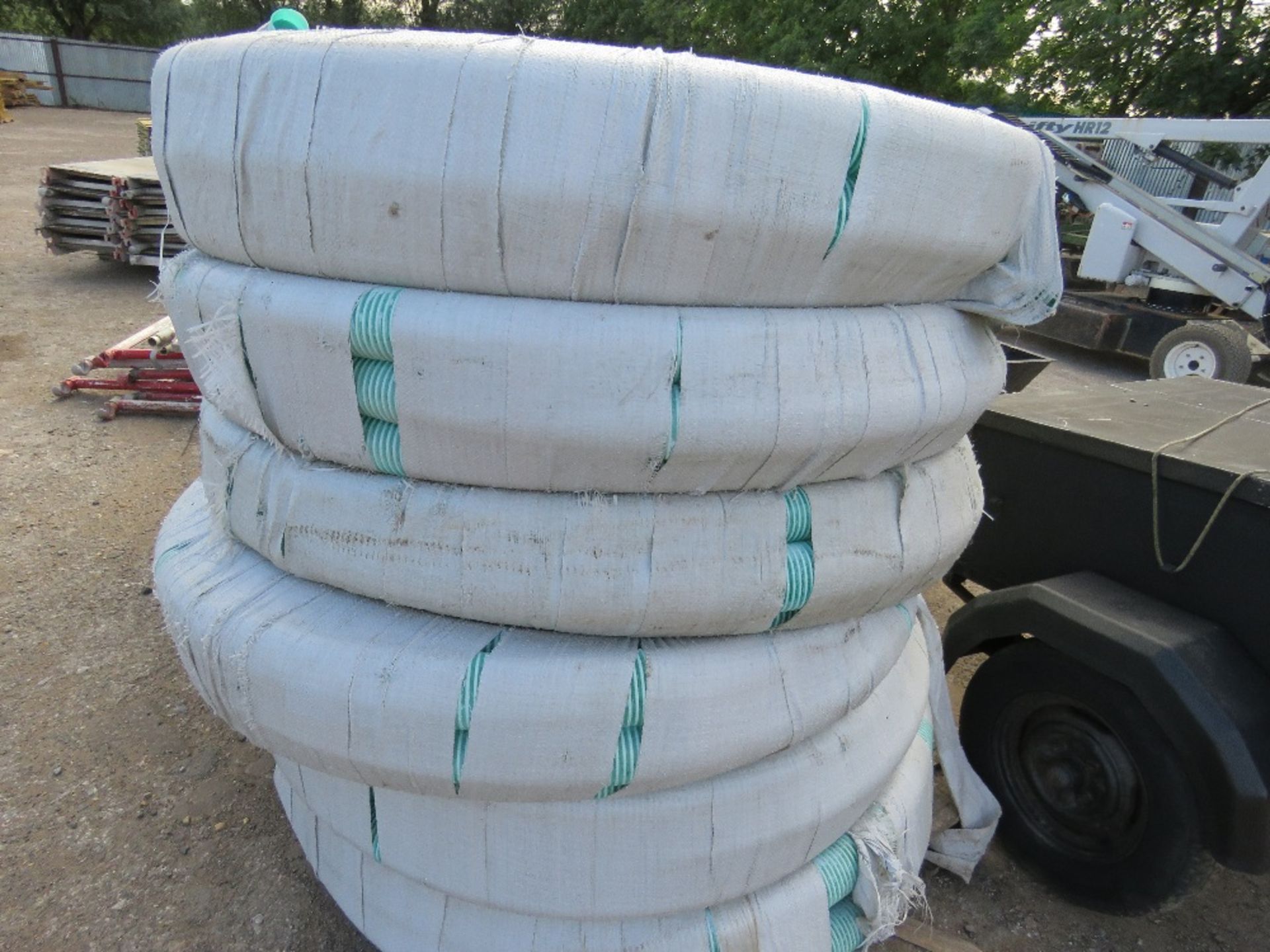 6 X ROLLS OF 3" PVC SUCTION HOSE. - Image 2 of 3