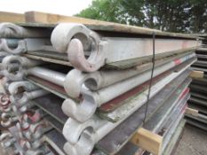 BUNDLE OF 12 X TOWER SCAFFOLD PLATFORMS 69" OVERALL LENGTH.