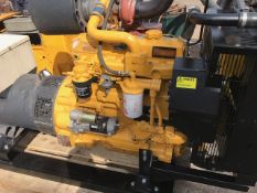 JOHN DEERE 65KVA SKID GENERATOR SET. MECALTE ALTERNATOR. VENDOR'S NOTES: WHEN TESTED WITH AUXILLARY