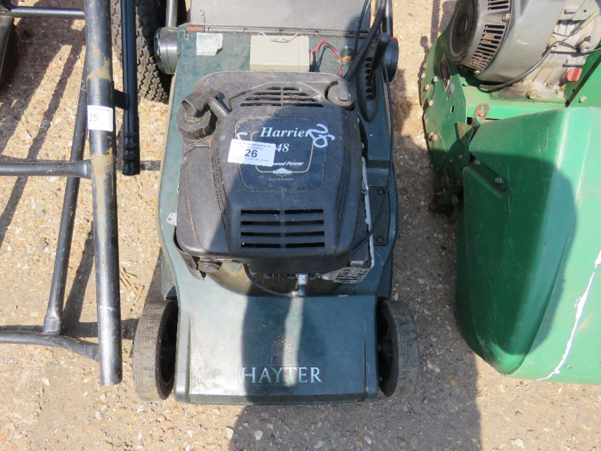 HARRIER 48 ELECTRIC START MOWER.