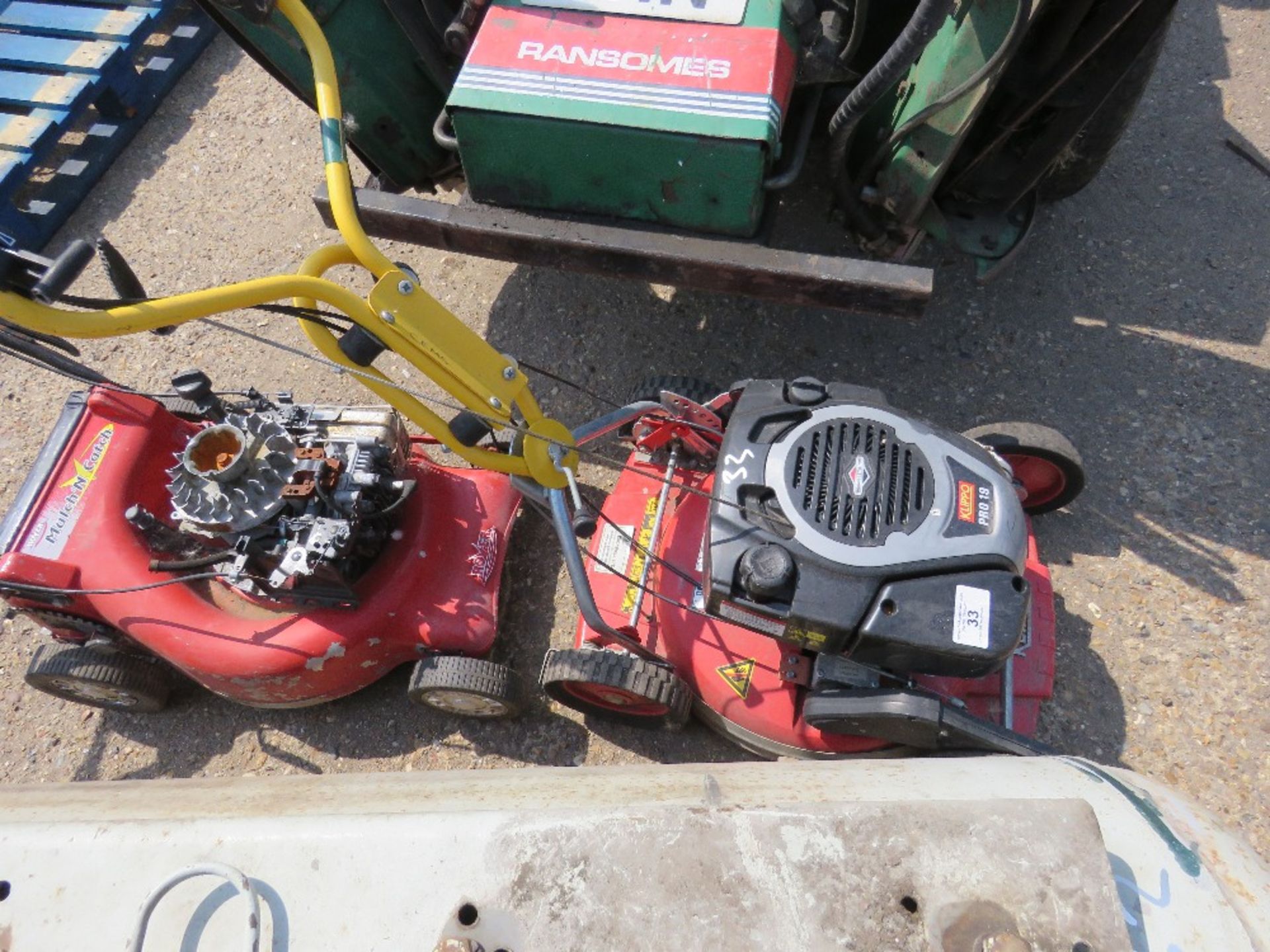 2 X ROTARY MOWERS. - Image 2 of 2