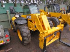 JCB 531-70 TELEHANDLER, YEAR 2015. REG:SB65 CES (LOG BOOK TO APPLY FOR). WHEN TESTED WAS SEEN TO DRI