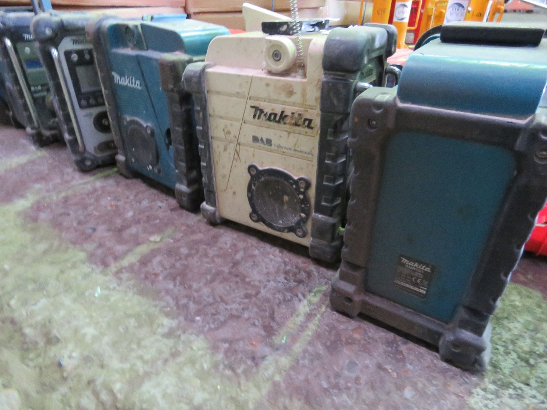 5 X BATTERY RADIOS.