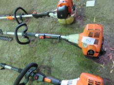 STIHL ENGINED LONG REACH HEDGE CUTTER.