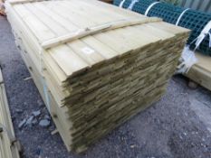 LARGE PACK OF 1.72M X 9.5CM SHIPLAP TIMBER.