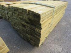 1 X PACK OF 1.8M X 10CM WIDE APPROX FEATHER EDGE TIMBER CLADDING
