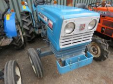 MITSUBISHI D1500 2WD COMPACT TRACTOR WITH REAR LINKAGE. WHEN TESTED WAS SEEN TO DRIVE, STEER AND BRA