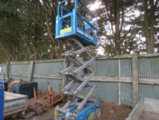 GENIE GS1932 SCISSOR LIFT. YEAR 20028. 289 REC HOURS. PN:PL033. SN:GS3008C-949. WHEN TESTED WAS SEEN