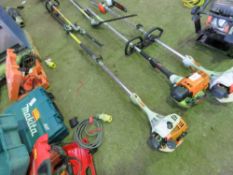 STIHL ENGINED LONG REACH HEDGE CUTTER.