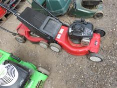 MTD RED PETROL ENGINED LAWN MOWER PLUS ANOTHER.