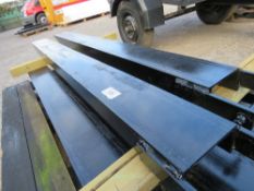 PAIR OF 1.82 M LONG FORKLIFT EXTENSION TINES (UNUSED).