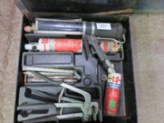 AIR MASTIC GUN IN CASE.