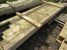 1 X BUNDLE OF PRE USED DE-NAILED 4X2 TIMBER, MAJORITY BEING 2.1-3M LENGTH. APPROX 32 IN EACH PACK.