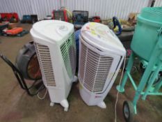 LARGE AIR FAN AND 2 X COOLER UNITS.