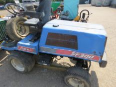 ISEKI SF300 4 WHEEL DRIVE MOWER WITH NO DECK, ISEKI ENGINE, WHEN TESTED WAS SEEN TO TURNOVER BUT NOT