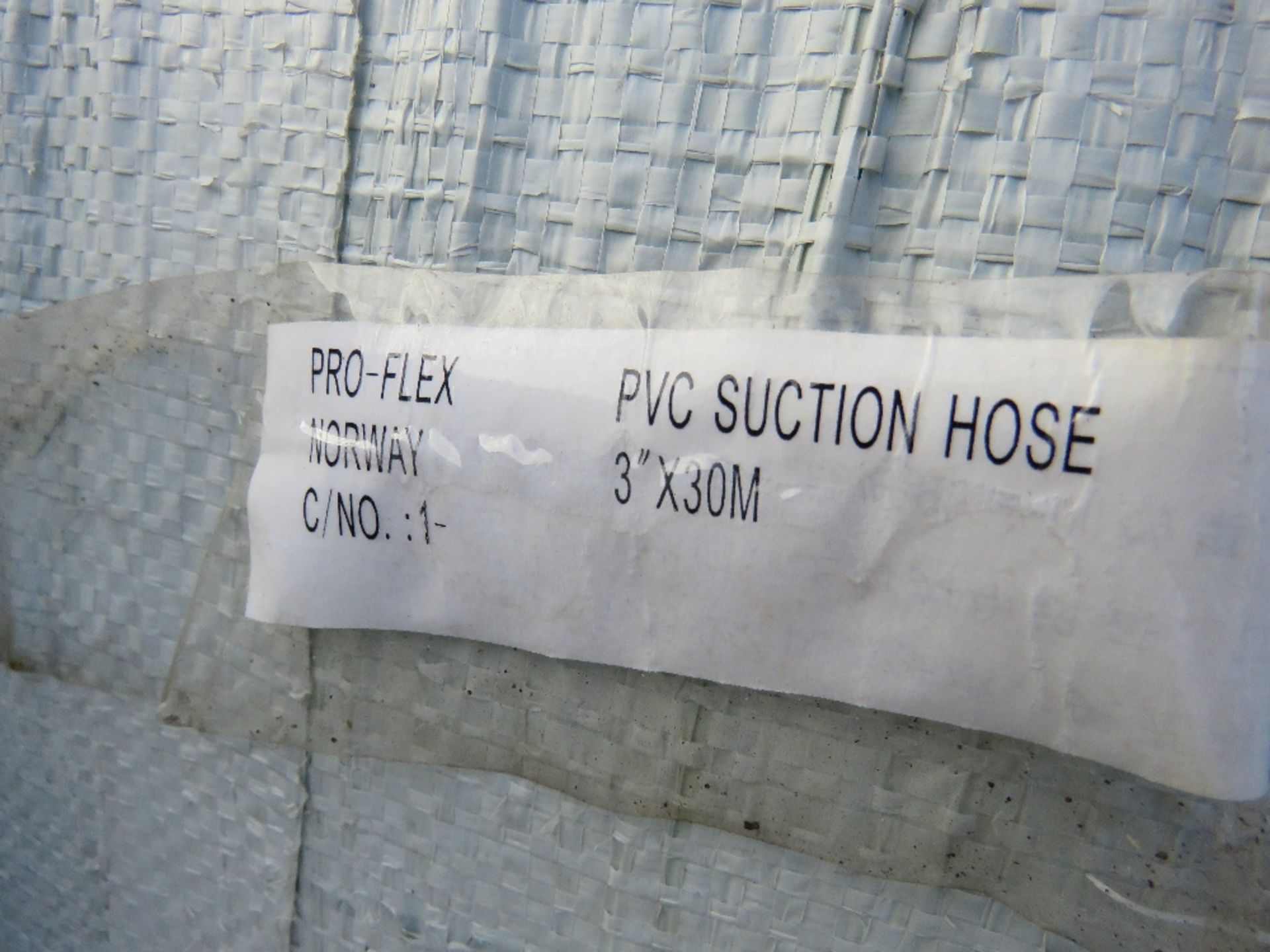 6 X ROLLS OF 3" PVC SUCTION HOSE. - Image 3 of 3