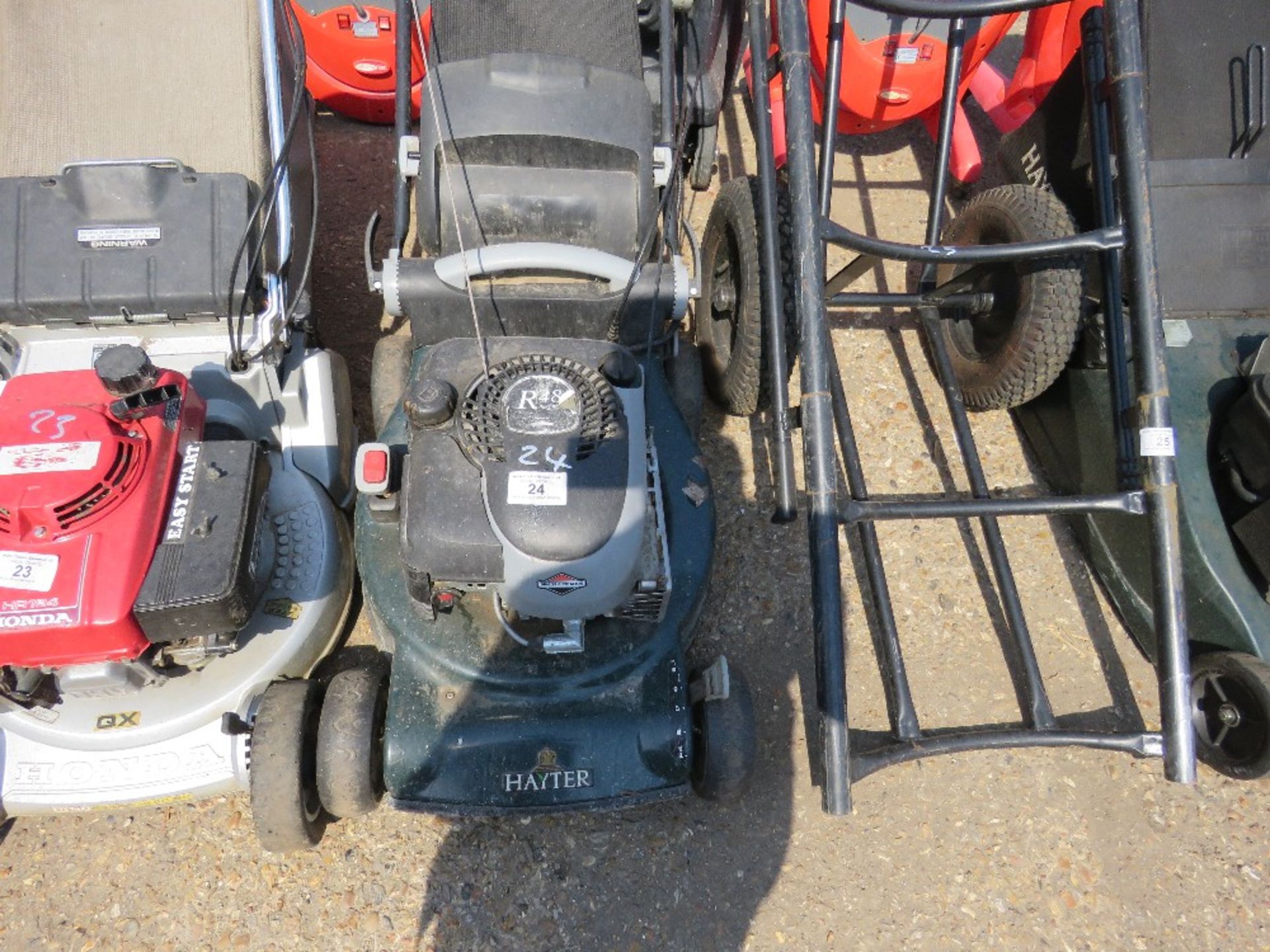 HAYTER SELF DRIVE MOWER.