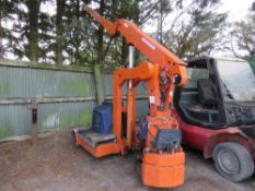 MACPHERSON 4TONNE TELESCOPIC CRANE, YEAR 1982. WHEN TESTED WAS SEEN TO DRIVE AND LIFT.