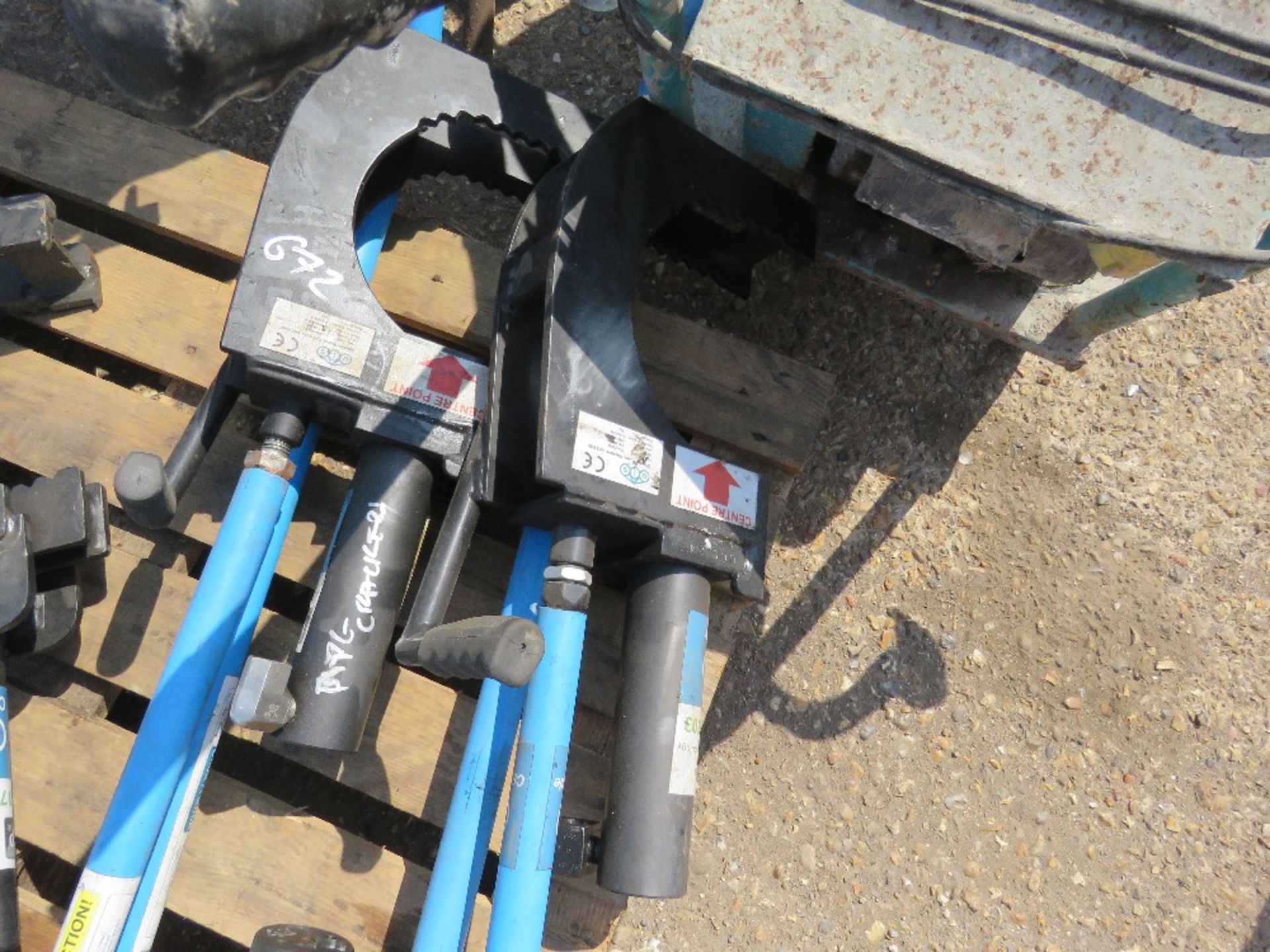 5 x UIS CLICK STICK TILE DRAIN CRACKING UNITS WITH HANDLES .... 5 ITEMS IN ONE LOT - Image 2 of 3