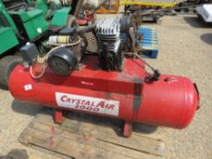 CRYSTAL AIR 2000 240 VOLT WORKSHOP COMPRESSOR.