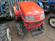 YANMAR KE30D 4WD COMPACT TRACTOR WITH REAR LINKAGE. WHEN TESTED WAS SEEN TO DRIVE, STEER AND BRAKE,