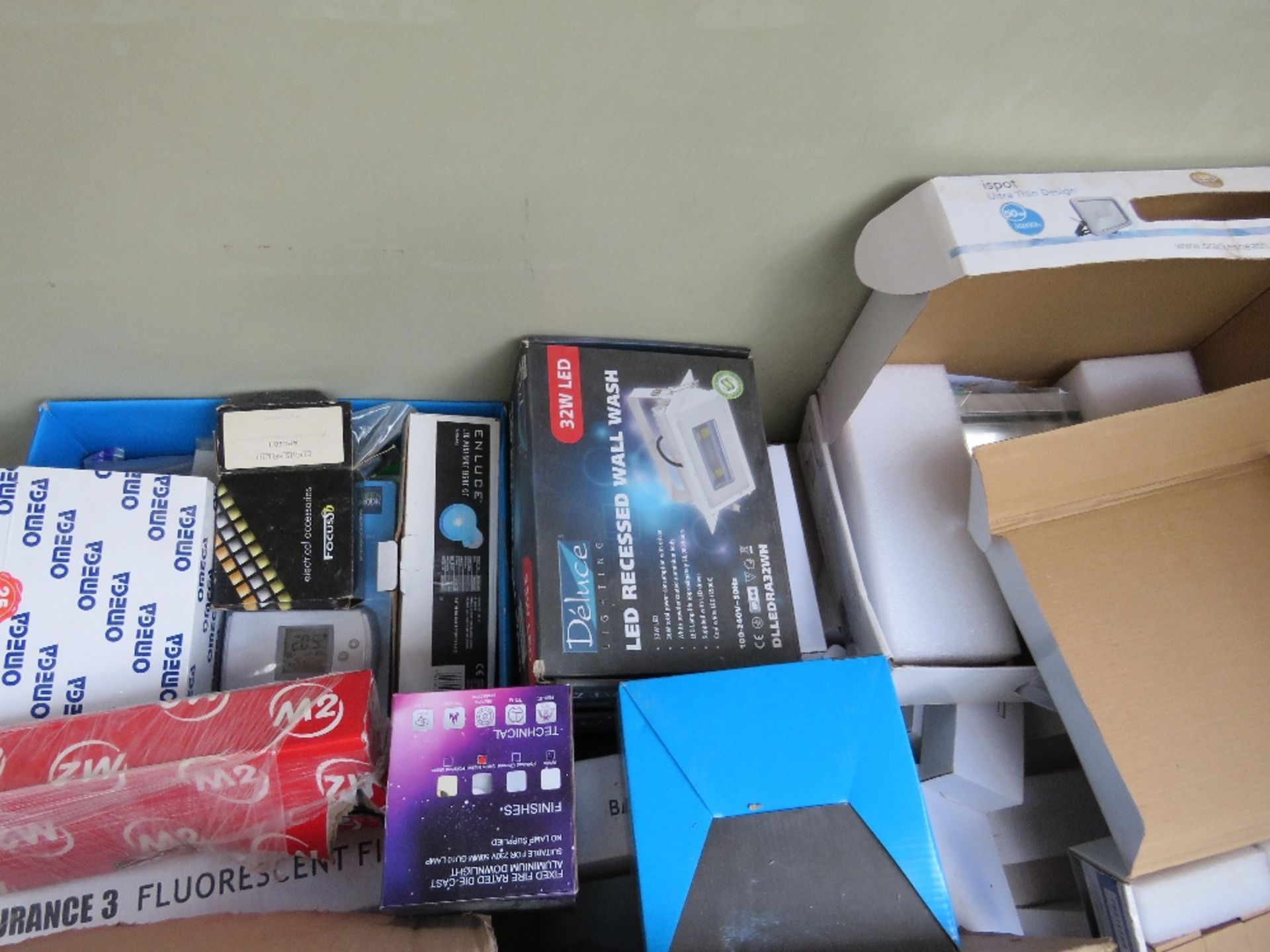 GRP BOX OF ELECTRICAL LIGHTING ETC. - Image 7 of 10