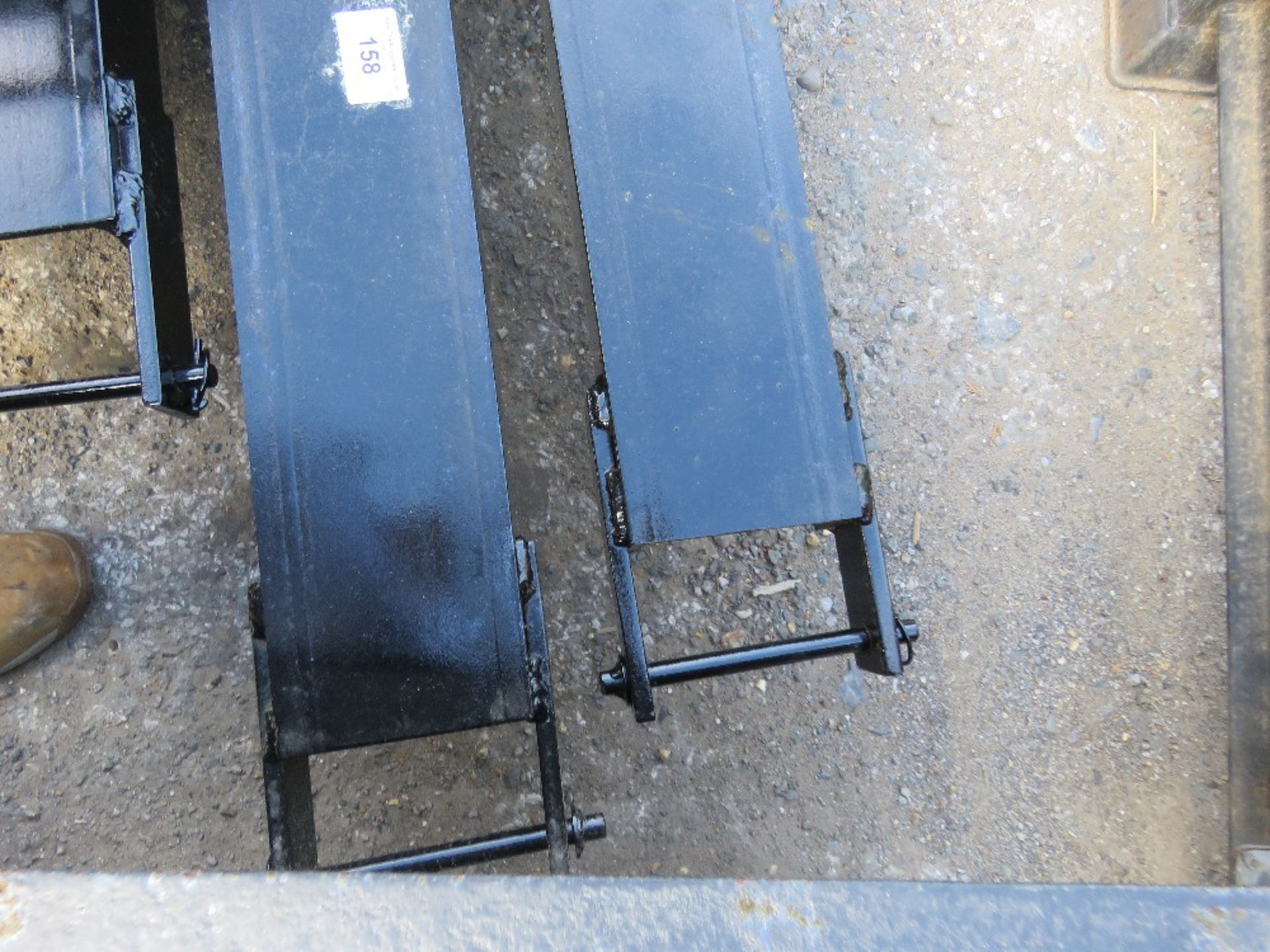 PAIR OF 2.5 M LONG FORKLIFT EXTENSION TINES (UNUSED). - Image 2 of 2