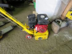 REDBAND PETROL ENGINED FLOOR GRINDER.