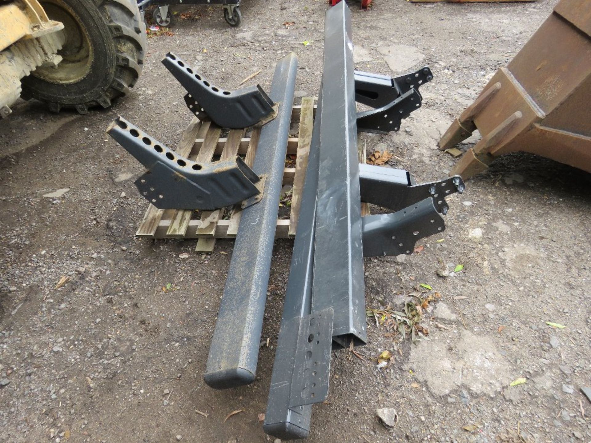 3 X LORRY REAR BUMPERS. - Image 2 of 2