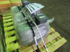 PALLET CONTAINING 3 X 5.5KW ELECTRIC MOTORS. 400/690 VOLT POWERED. BOXED/PACKAGED. BELIEVED TO BE