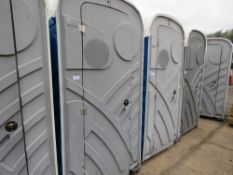 PORTABLE SITE TOILET WITH BASIN.