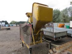 EDIL LAME 3 PHASE POWERED SELF LOADING BATCH MIXER. STRAIGHT FROM SITE. NOW SURPLUS TO REQUIREMENTS.