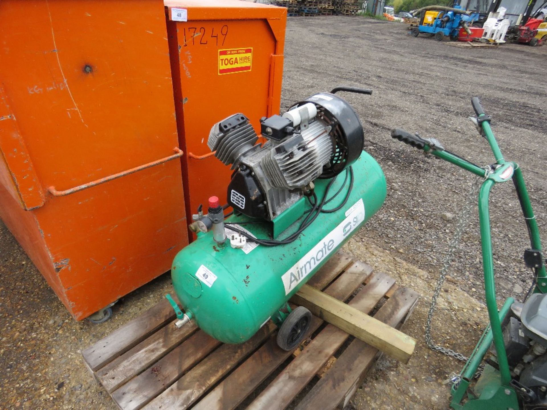 GREEN 240 VOLT COMPRESSOR,