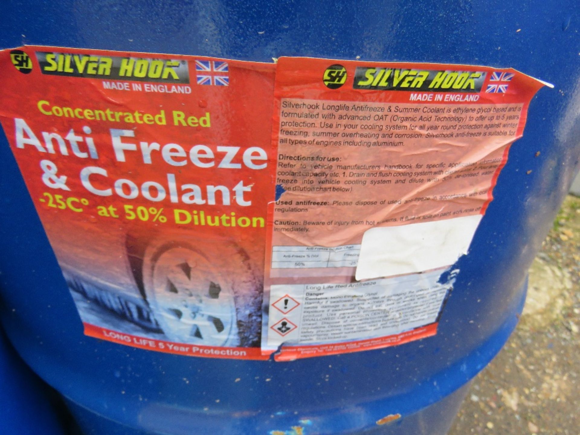 200 LITRE DRUM OF ANTIFREEZE/SUMMER COOLANT.