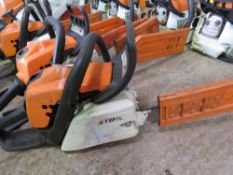 STIHL MS171 14" PETROL CHAINSAW. DIRECT FROM LOCAL COMPANY AS PART OF THEIR ONGOING FLEET MANAGEMENT