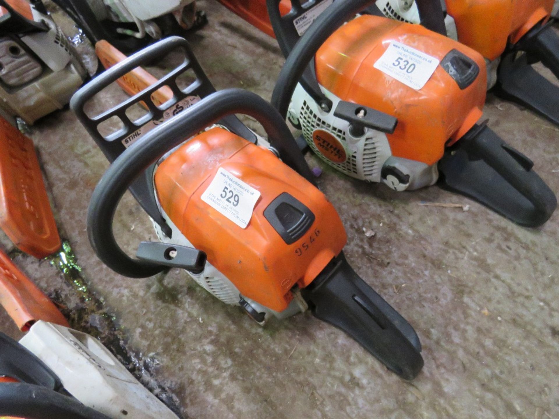 STIHL MS171 14" PETROL CHAINSAW. DIRECT FROM LOCAL COMPANY AS PART OF THEIR ONGOING FLEET MANAGEMENT