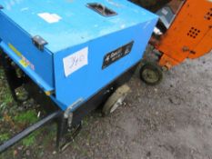 GENSET 6KVA BARROW GENERATOR. WHEN TESTED WAS SEEN TO RUN AND SHOWED POWER. STOP CONTROL NEEDS ATTEN