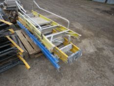 3 X GRP STEP LADDERS.