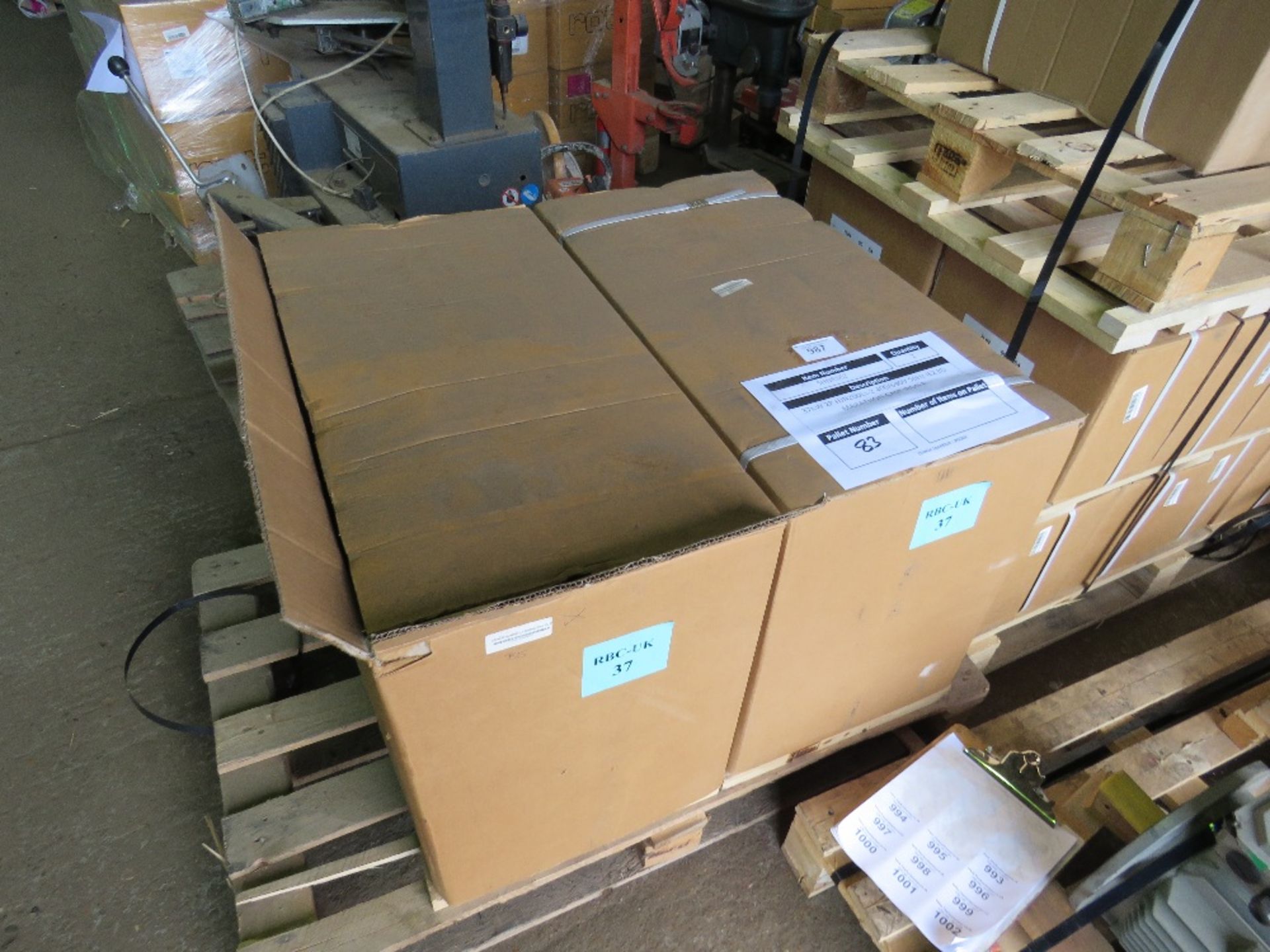 PALLET CONTAINING 2X 37KW ELECTRIC MOTORS. SOURCED FROM A LARGE MANUFACTURING COMPANY AS PART OF T - Image 2 of 3