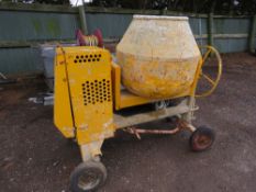 BELLE DIESEL LISTER HANDLE START ENGINED SITE MIXER. NO HANDLE.