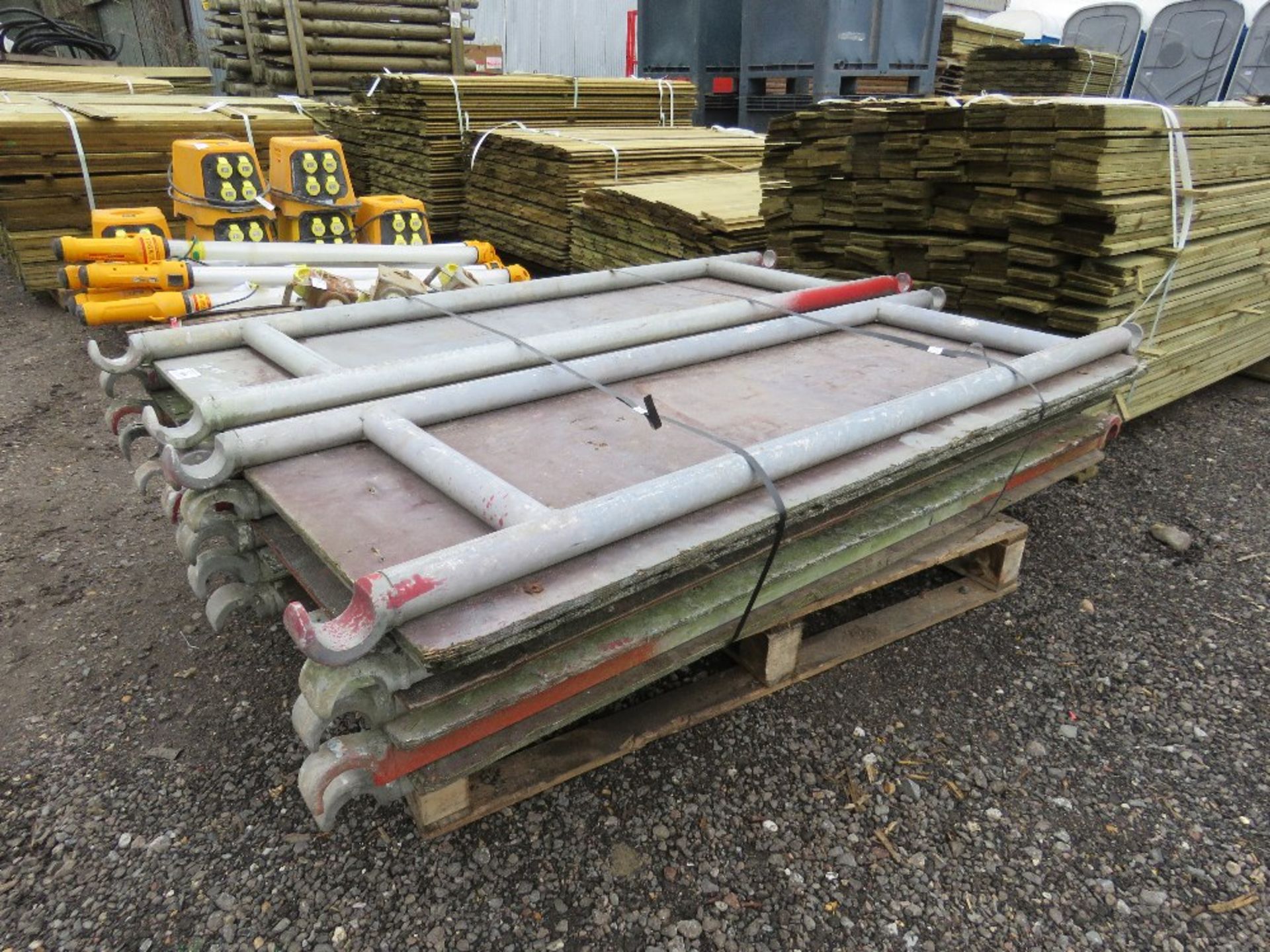 10NO SCAFFOLD TOWER BOARDS, OVERALL LENGTH 1.75M. - Image 2 of 3